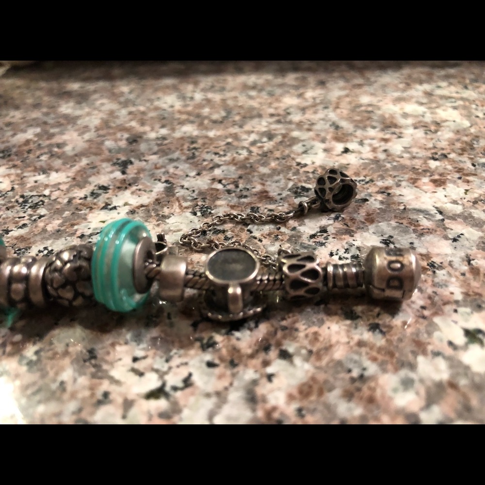 Genuine Pandora Bracelet with Charms